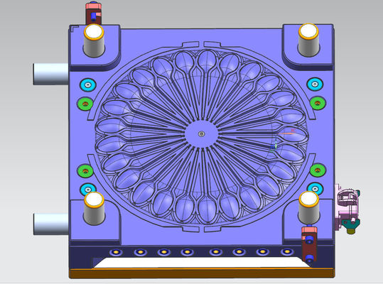 High speed Disposable  spoon Mould with Hot-Runner/cold runner For PP/PS 64cavity