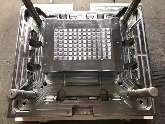 Fruit Crate Plastic Injection Mould Auto Drop Cold Runner for Lybia