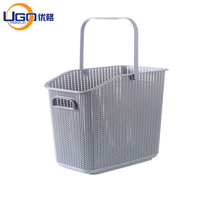 New fashion design Plastic Laundry Basket Mould with cover