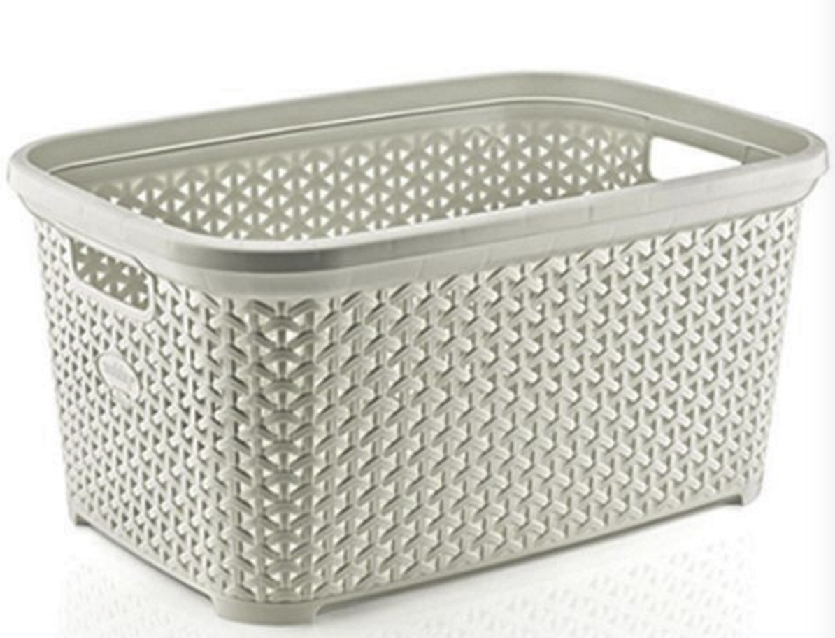 New fashion design Plastic Laundry Basket Mould with cover